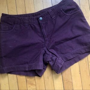 Patagonia Canvas Hiking Short - Eggplant - Sz 8